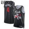 Dres Toronto Raptors Scottie Barnes Nike 2025-26 City Edition Crno Swingman - Dječji